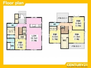 間取り 春日市須玖南1丁目1期 全1棟 間取り