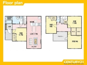 間取り 早良区原1丁目1期 全1棟 間取り